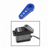 Maxbell 25T Metal Servo Arm 1:10 Metal Servo Arm Part for 995 RC Car Parts 996R Blue