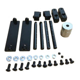 Maxbell 1/10 RC Magnetic Invisible Body Post Mount Kit Sturdy Aluminum Alloy for 417 Black