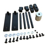 Maxbell 1/10 RC Magnetic Invisible Body Post Mount Kit Sturdy Aluminum Alloy for 417 Black