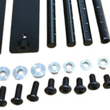 Maxbell 1/10 RC Magnetic Invisible Body Post Mount Kit Sturdy Aluminum Alloy for 417 Black