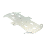 Maxbell Metal Smart Car Chassis Replacement Robot Car Accessories Lightweight Sturdy No motor hole 4WD