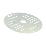 Maxbell Metal Smart Car Chassis Replacement Robot Car Accessories Lightweight Sturdy Round 2WD