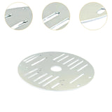 Maxbell Metal Smart Car Chassis Replacement Robot Car Accessories Lightweight Sturdy Round 2WD