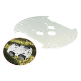 Maxbell Metal Smart Car Chassis Replacement Robot Car Accessories Lightweight Sturdy Disc  2WD
