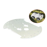 Maxbell Metal Smart Car Chassis Replacement Robot Car Accessories Lightweight Sturdy Disc  2WD