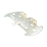 Maxbell Metal Smart Car Chassis Replacement Robot Car Accessories Lightweight Sturdy with motor hole 4WD