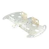 Maxbell Metal Smart Car Chassis Replacement Robot Car Accessories Lightweight Sturdy with motor hole 4WD