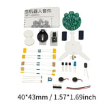Maxbell Photosensitive Firefly Kit Soldering Project Mobile Robot for Students Class
