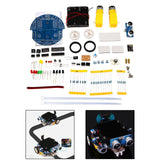 Maxbell Smart Car DIY Kit Educational Toy for Teaching Soldering Learning Electronic Type A