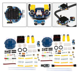 Maxbell Smart Car DIY Kit Educational Toy for Teaching Soldering Learning Electronic Type A