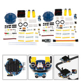 Maxbell Smart Car DIY Kit Educational Toy for Teaching Soldering Learning Electronic Type A