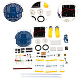 Maxbell Smart Car DIY Kit Educational Toy for Teaching Soldering Learning Electronic Type A