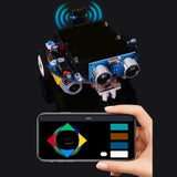 Maxbell Smart Car DIY Kit Educational Toy for Teaching Soldering Learning Electronic Type  B