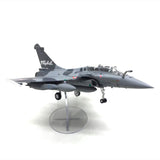 Maxbell 1/72 Rafale B Fighter Model Simulation with Display Stand for Home Shelf Bar gray