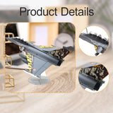 Maxbell 1/72 Rafale B Fighter Model Simulation with Display Stand for Home Shelf Bar tiger