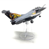 Maxbell 1/72 Rafale B Fighter Model Simulation with Display Stand for Home Shelf Bar tiger