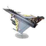 Maxbell 1/72 Rafale B Fighter Model Simulation with Display Stand for Home Shelf Bar tiger