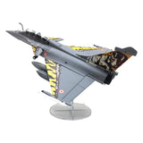 Maxbell 1/72 Rafale B Fighter Model Simulation with Display Stand for Home Shelf Bar tiger