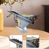 Maxbell 1/72 Rafale B Fighter Model Simulation with Display Stand for Home Shelf Bar tiger