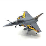 Maxbell 1/72 Rafale B Fighter Model Simulation with Display Stand for Home Shelf Bar tiger