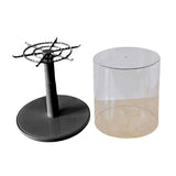 Maxbell Clear Figures Display Case Storage Box Rotating for Figurines Action Figures