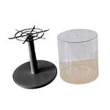 Maxbell Clear Figures Display Case Storage Box Rotating for Figurines Action Figures