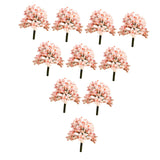 Maxbell 10x Miniature Trees Supplies Decor Sand Table Fake Plants Landscape Ornament 7.7 cm Height
