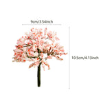 Maxbell 10x Miniature Trees Supplies Decor Sand Table Fake Plants Landscape Ornament 10.5 cm Height