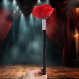 Maxbell Stick to Rose Flower Magic Trick Gimmick Girls Boys Training Gift Magic Cane