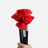 Maxbell Stick to Rose Flower Magic Trick Gimmick Girls Boys Training Gift Magic Cane