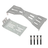 Maxbell 1:10 Scale Stainless Skid Plate Maintenance Upgrade Parts for RC Hobby Model