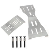 Maxbell 1:10 Scale Stainless Skid Plate Maintenance Upgrade Parts for RC Hobby Model