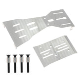 Maxbell 1:10 Scale Stainless Skid Plate Maintenance Upgrade Parts for RC Hobby Model