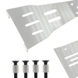 Maxbell 1:10 Scale Stainless Skid Plate Maintenance Upgrade Parts for RC Hobby Model