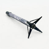 Maxbell 1:200 Rocket Model with Base Flying Model Rocket for Adults Boys Girls Women