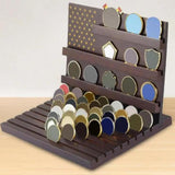 Maxbell Challenge Medal Display Stand Showcase Organizer for Medals Badges Collection