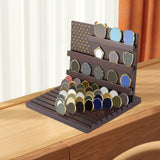 Maxbell Challenge Medal Display Stand Showcase Organizer for Medals Badges Collection