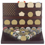 Maxbell Challenge Medal Display Stand Showcase Organizer for Medals Badges Collection