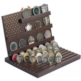Maxbell Challenge Medal Display Stand Showcase Organizer for Medals Badges Collection