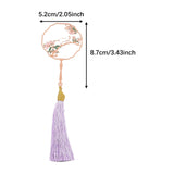 Maxbell Fan Shaped Bookmark Cute Decor for Friends Who Love Reading Reading Bookworm Style A