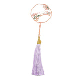 Maxbell Fan Shaped Bookmark Cute Decor for Friends Who Love Reading Reading Bookworm Style A