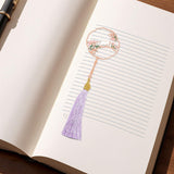 Maxbell Fan Shaped Bookmark Cute Decor for Friends Who Love Reading Reading Bookworm Style A