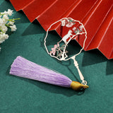 Maxbell Fan Shaped Bookmark Cute Decor for Friends Who Love Reading Reading Bookworm Style A