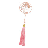 Maxbell Fan Shaped Bookmark Cute Decor for Friends Who Love Reading Reading Bookworm Style B