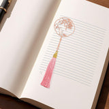 Maxbell Fan Shaped Bookmark Cute Decor for Friends Who Love Reading Reading Bookworm Style B