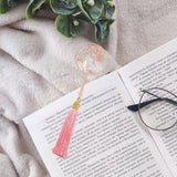 Maxbell Fan Shaped Bookmark Cute Decor for Friends Who Love Reading Reading Bookworm Style B