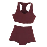 Maxbell 1/6 Scale Female Clothes Stylish Clothing Costume for Doll Lovers Collectors Dark Red