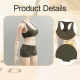 Maxbell 1/6 Scale Female Clothes Stylish Clothing Costume for Doll Lovers Collectors Green
