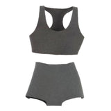 Maxbell 1/6 Scale Female Clothes Stylish Clothing Costume for Doll Lovers Collectors Gray