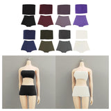 Maxbell 1/6 Scale Female Clothes Collection Dress up Clothing Stylish Casual Costume Black